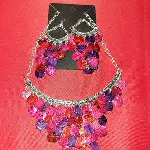 Avon Necklace and Earring Set